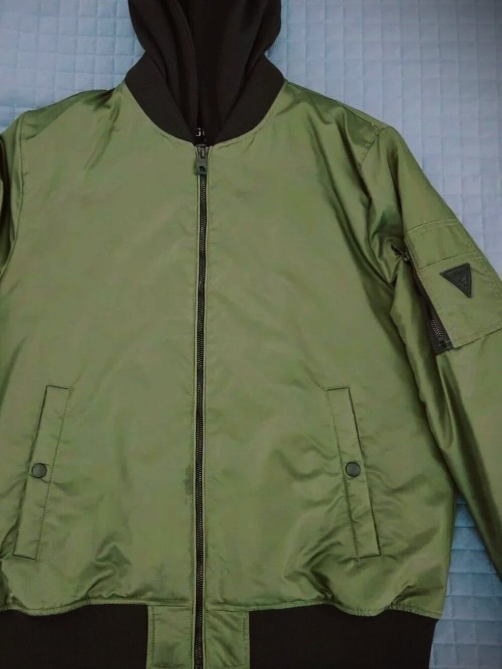Guess Bomber Hoody Jacket (Men's L)